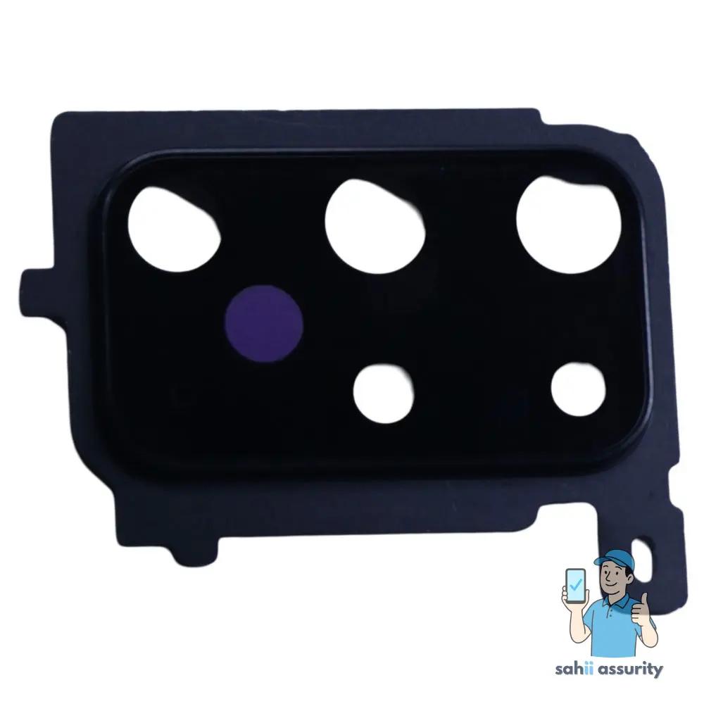 Camera Lens Glass with Frame for Samsung Galaxy S20 Plus Grey